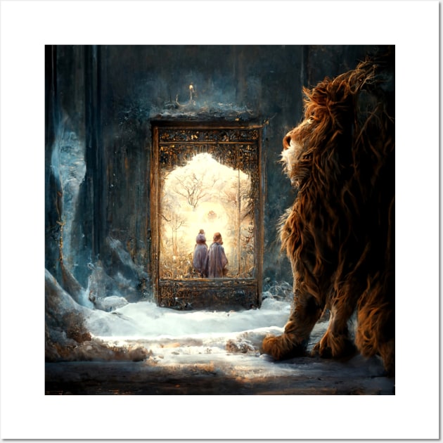 The Lion, the Witch and the Wardrobe Wall Art by Liana Campbell